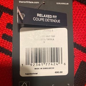 The North Face Black Series Knit Wool Hautered Men's Top